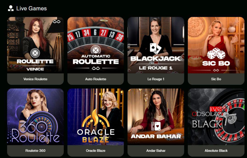 cashwin casino live games